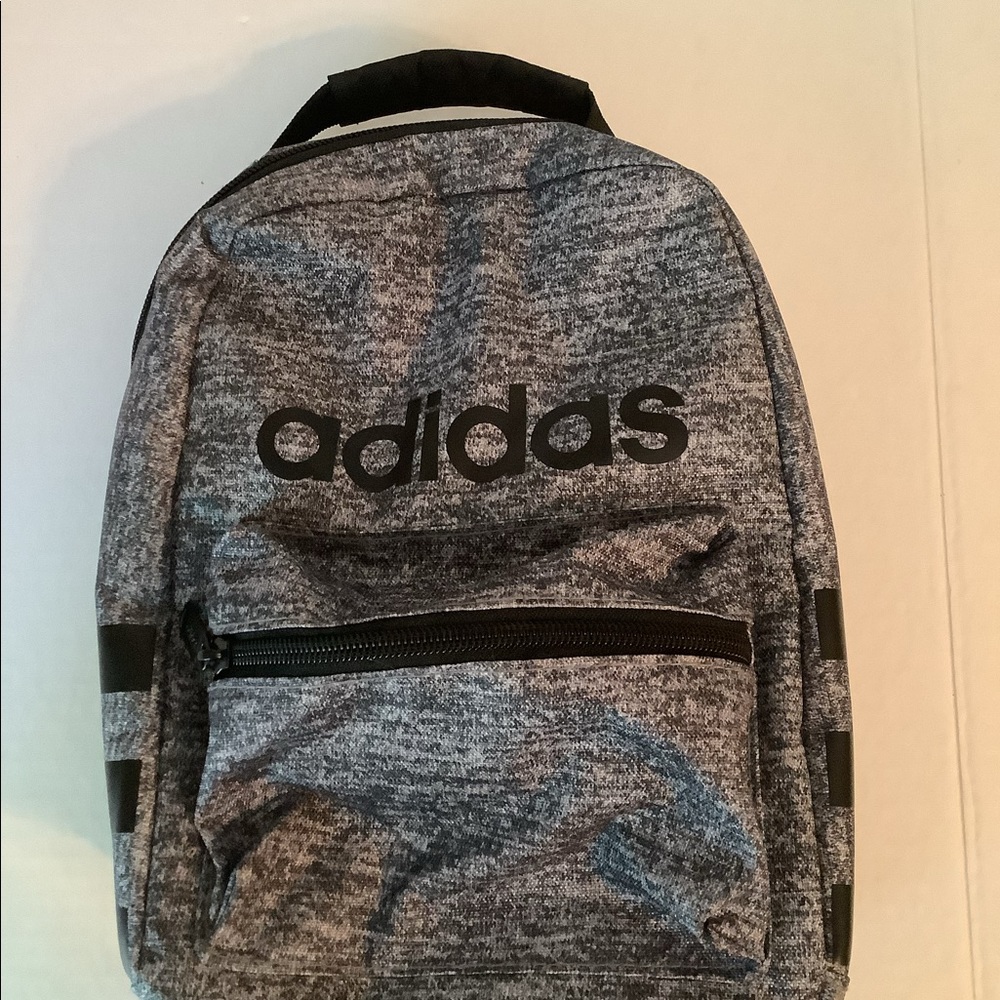 Adidas Insulated Lunch Bag Grey Black